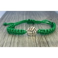 thumbnail image 2 of Sportybella Volleyball Charm Bracelet - Adjustable Bracelet with Volleyball Charm for Volleyball Players (Green), 2 of 5
