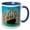 Blue/White, variant on 3drose, Remember Trafalgar Hms Victory Nelsons Famous Signal Do His Duty, 11oz Mug