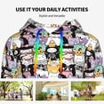 thumbnail image 6 of Hoodies for Women - Halloween Decoration Cartoon Cat Comfrt Colour Drawstring Women'S Fashion Hoodies & Sweatshirts, Fall Outfits Clothes for Women 2024 Pullover with Kangaroo Pocket, 6 of 7