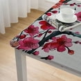 thumbnail image 5 of Acheng Bird Branch Flowers Square Table Cover 100% Polyester Fiber 46*46, 5 of 8
