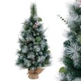 thumbnail image 1 of Costway 1 PCS 3 FT Artificial Christmas Tree with 98 Branch Tips Pine Needles Eucalyptus Leaves, 1 of 9