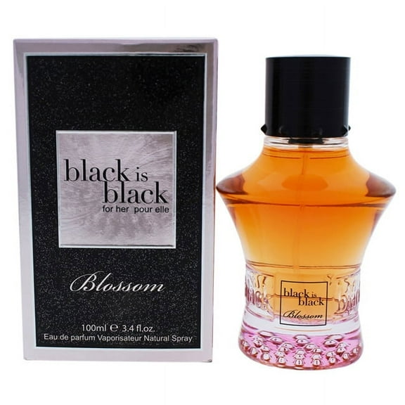 Black is Black Blossom by NuParfums, 3.4 oz EDP Spray for Women