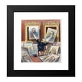 thumbnail image 2 of Udo Keppler 15x16 Black Modern Framed Museum Art Print Titled - In the Political Gallery (1908), 2 of 5