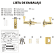 thumbnail image 3 of Stainless steel inner door lock is designed to be used as front door, back door or bedroom lock., 3 of 4