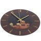 thumbnail image 3 of Wall Clock, Clock Durable Kitchen Wall Clock, Retro Wall Clock DIY Wall Clock For Bedroom Living Room ANGGREK Wall Clock, 3 of 8