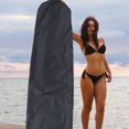 thumbnail image 3 of WRITWAA 1Pack Black Surfboard Bag for Outdoor Surfing with Dustproof Functionality, 3 of 8