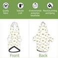 thumbnail image 5 of Goofa Dump Truck Pattern Small Dog Sweater Hoodies Pet Grey Hooded Soft Fleece Sweatshirts with Pocket Fall Winter Puppy Cat Sweaters Warm Clothes-Small, 5 of 8