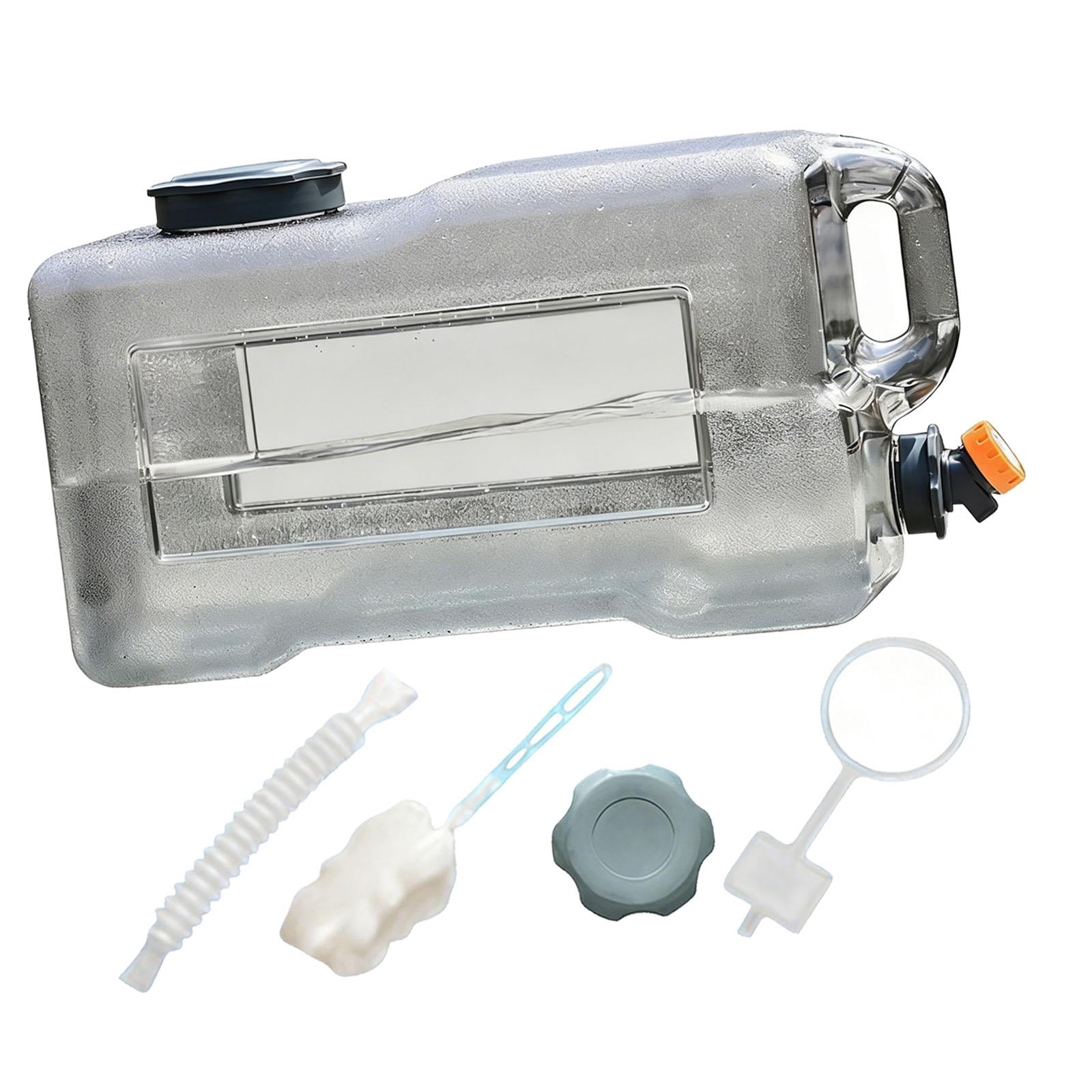 GARENDE Camping Water Jug with Spigot Portable Hydration Bucket for Emergency RV Car 25L
