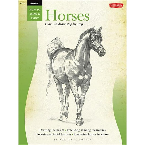 How to Draw and Paint Drawing Horses (Series 11) (Paperback