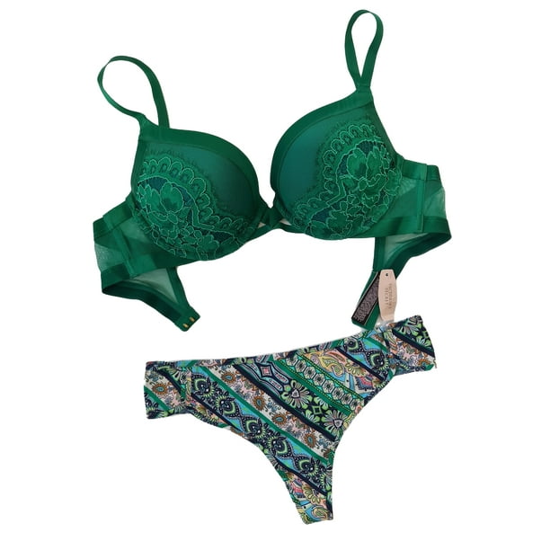 Victorias Secret conjunto de Brassiere 34C y tanga M Victoria's Secret 34C/M. Conjunto. Very Sexy