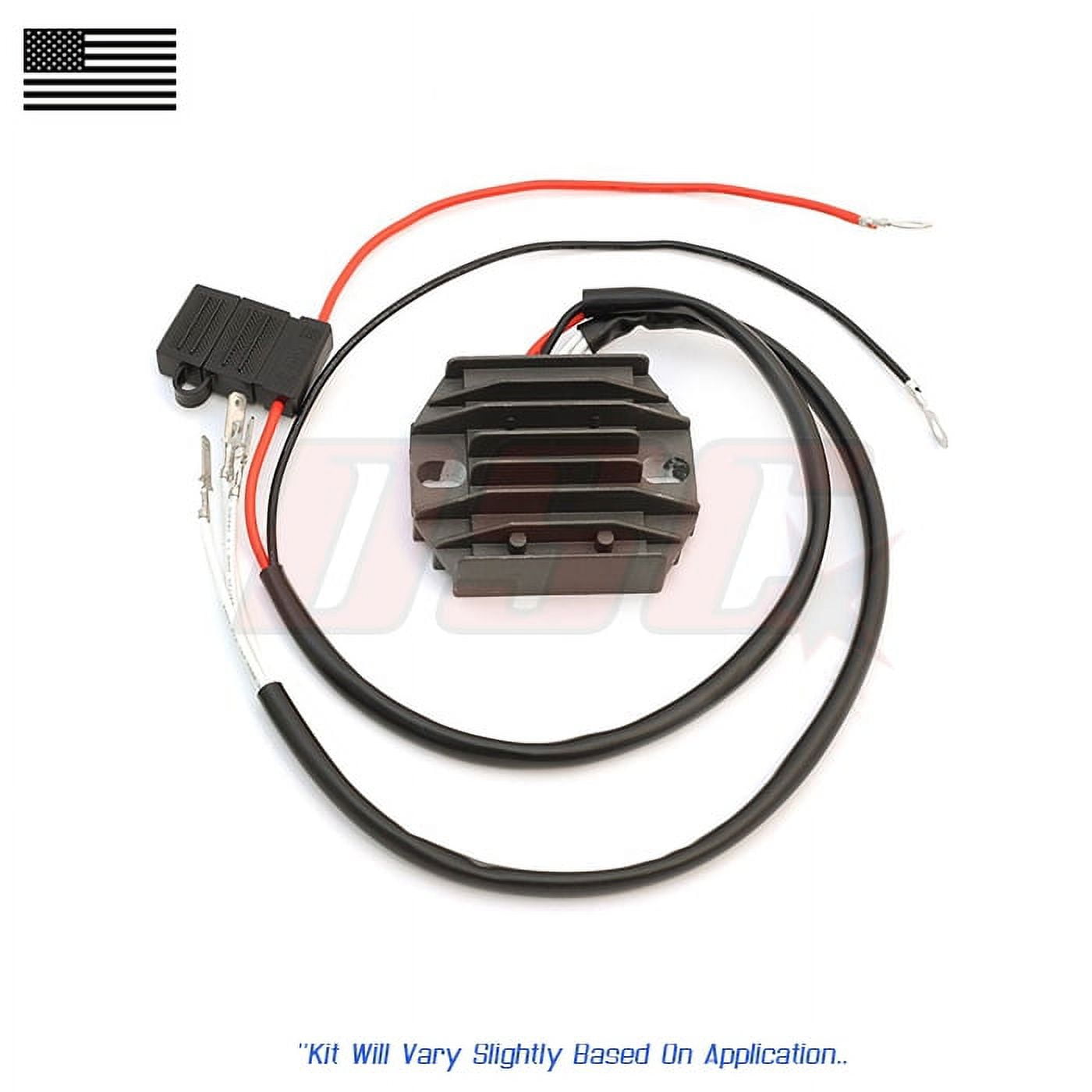 Voltage Regulator Rectifier Replacement For Kawasaki/John Deere - Fits SH578-12, SH626-12, Part #21066-2056