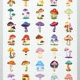 thumbnail image 4 of 35pcs-50pcs Cartoon Stickers Nature Kids Stickers Mushroom DIY Stickers for Laptops Suitcases Notebooks, 4 of 9