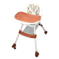 thumbnail image 1 of Silla Alta Para Bebé, Asiento Elevador Antiinclinación Para Comedor De Bebé, Color Rojo Café, Para Uso Doméstico, 1 of 7