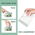 thumbnail image 3 of ANKOU 3-Pack 1.2QT Airtight Food Containers, One-Touch Pop Lid & Stackable for Pantry, 3 of 5