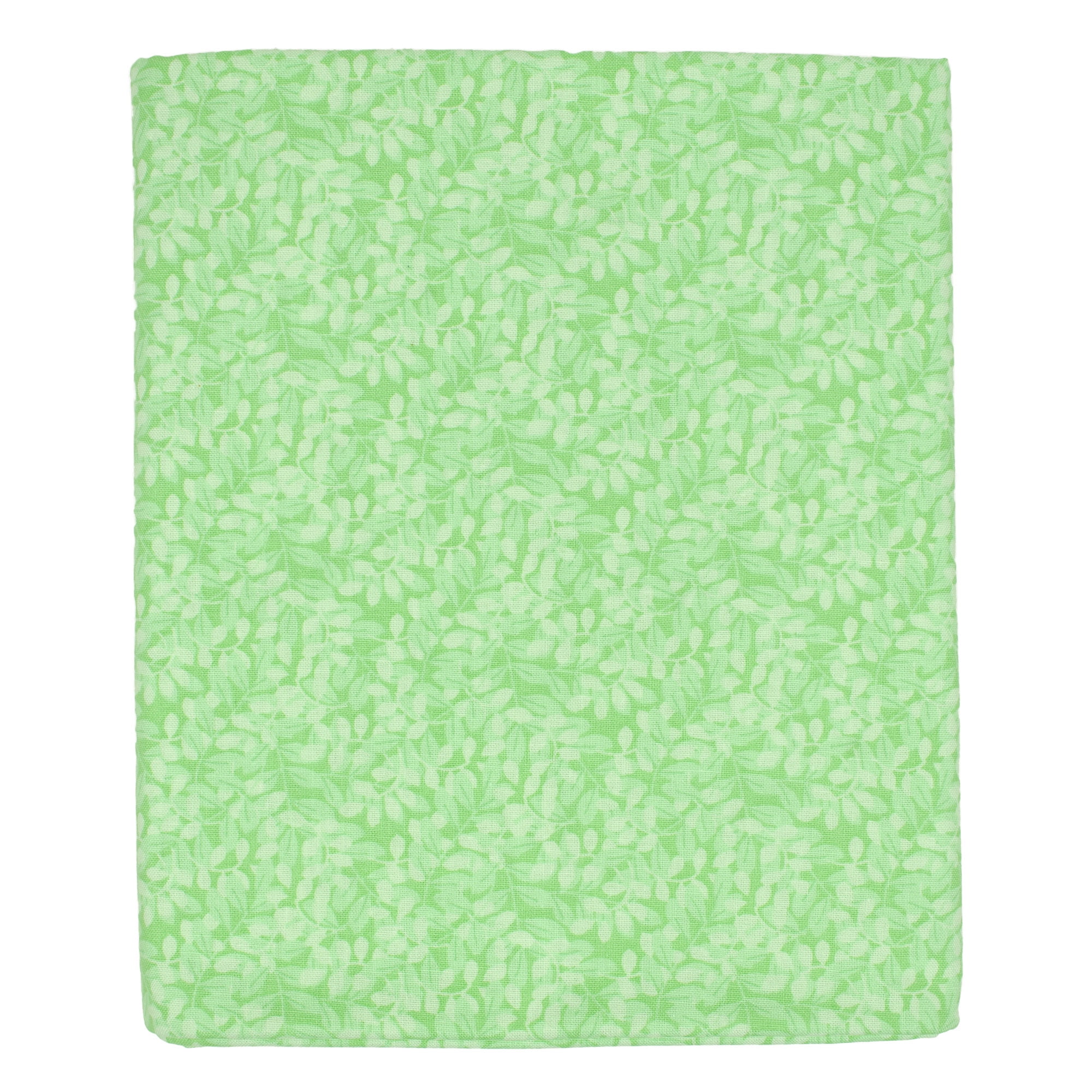 Create It 2 yard Cotton Floral Texture Precut Sewing & Craft Fabric, Green 1 Piece