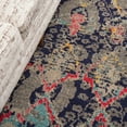 thumbnail image 5 of Unique Loom Indoor Round Southwestern Modern Area Rugs Blue/Red/Gray, 6' 0 x 6' 0 Round, 5 of 8