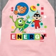 thumbnail image 3 of Disney - Positive Energy - Toddler & Youth Girls Raglan Graphic T-Shirt, 3 of 4