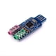 thumbnail image 1 of Módulo de Interfaz de Audio USB CM108 de 2 Piezas, Tarjeta de Sonido Externa Sin Controlador con ADC/ de 24 Bits y Conector Estéreo de 3,5 mm I2S., 1 of 5