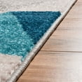 thumbnail image 5 of Well Woven MC-66-7 Alvin Modern Geometric Rug, Blue - 7 ft. 10 in. x 9 ft. 10 in., 5 of 10