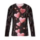 thumbnail image 4 of Blusas y camisas de manga larga y cuello redondo para hombre, camisetas casuales con estampado de moda y cuello redondo, blusas de licra de manga corta para hombre., 4 of 5