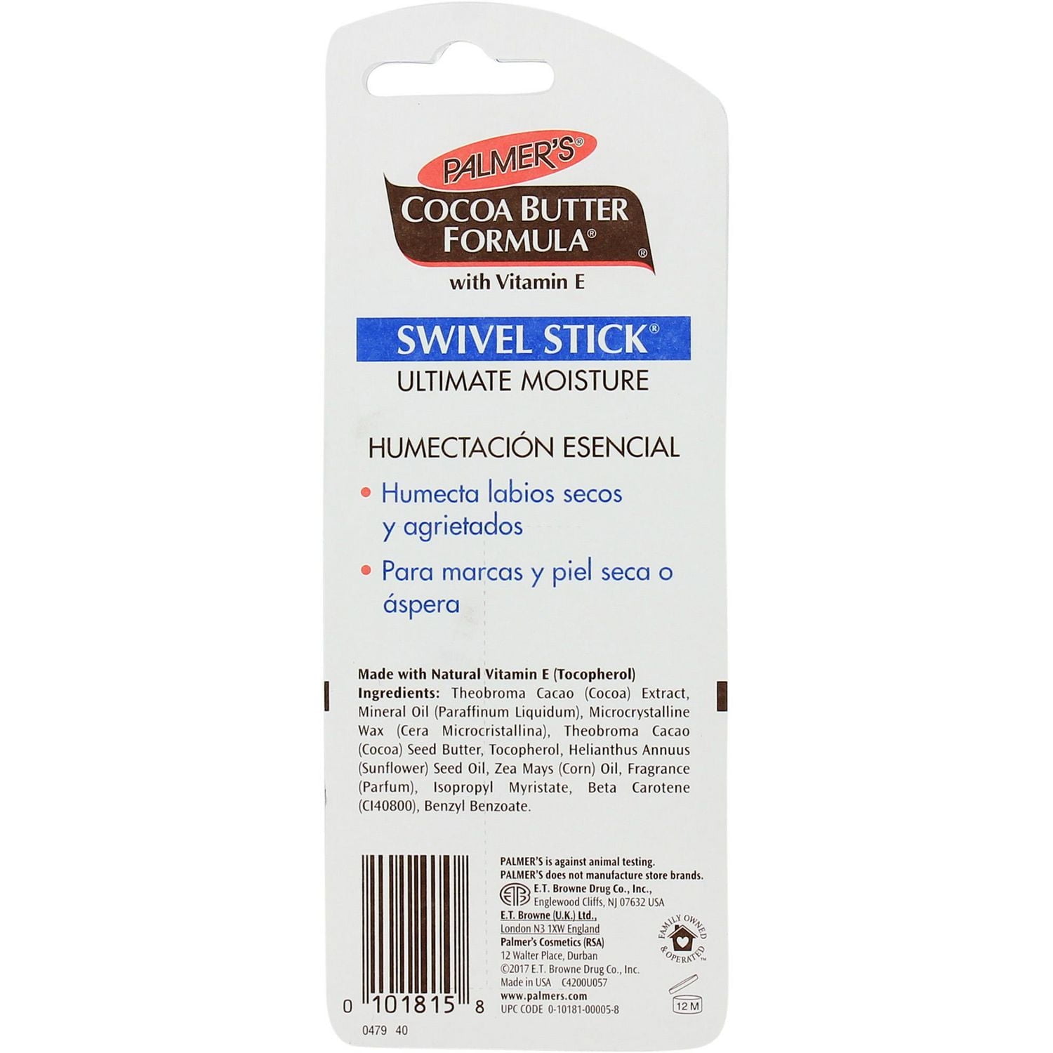 Palmer's Cocoa Butter Formula with Vitamin E Swivel Stick, 14g.
