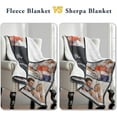 thumbnail image 4 of Custom Sherpa Fleece Blanket with Photos Text Soft Warm Fuzzy Custom Blanket Personalized Couples Gifts for Boyfriend Girlfriend Customized Picture Blanket Gifts for Birthday Anniversary Christmas, 4 of 6