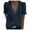 Navy, variant on Aligament Clothing Casual Tops Shirts For Women Short Sleeve Lace T-shirt V-neck Solid Color Tee Shirts