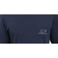 thumbnail image 2 of Vineyard Vines  Men's Long-Sleeve Hanukkah Whale 2016 Pocket T-Shirt Blue Blazer[XS], 2 of 3