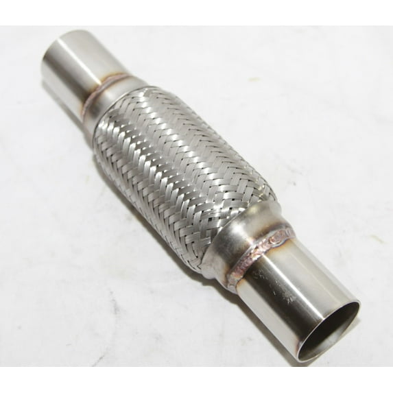 DIY SS Double Braided Flex Pipe Piping Connector 2.125" x 12" DIY SS Double Braided Flex Pipe Piping Connector 2.125" x 12"