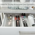 thumbnail image 6 of Simplify 4 Pack Multipurpose Clear Drawer Organizers, 6 of 14