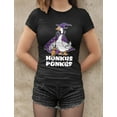 thumbnail image 2 of Tstars Honkus Ponkus Goose Shirt Funny Halloween Costume Witch Hat Women T-Shirt Large Orange, 2 of 5