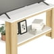 thumbnail image 3 of Mueble para tv Moru FRAME Blanco y Roble, mueble para sala, mesa tv, centro de entretenimiento para tv, mueble multiusos, estante para tv, soporte para tv, 3 of 7