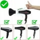 thumbnail image 4 of Difusor para Secador de Pelo, Negro, Compacto, Funda Universal para Secador de Pelo Funda Plegable de Silicona para Secado en Casa, 4 of 5