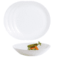 thumbnail image 1 of Juego De 4 Platos Modernos Sopero De Opal Diwali Luminarc Luminarc Diwali Blanc, 1 of 2