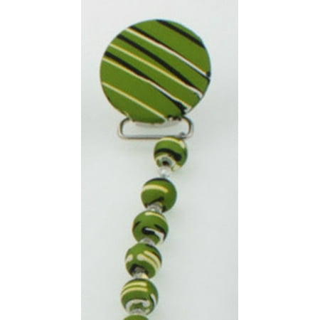 Satin Look Pacifier Clip