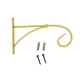thumbnail image 4 of Soporte para colgar en la pared Soportes para colgar en la pared Ganchos Soporte de pared elegante multipropósito Soporte para cesta colgante para Oro, 4 of 8