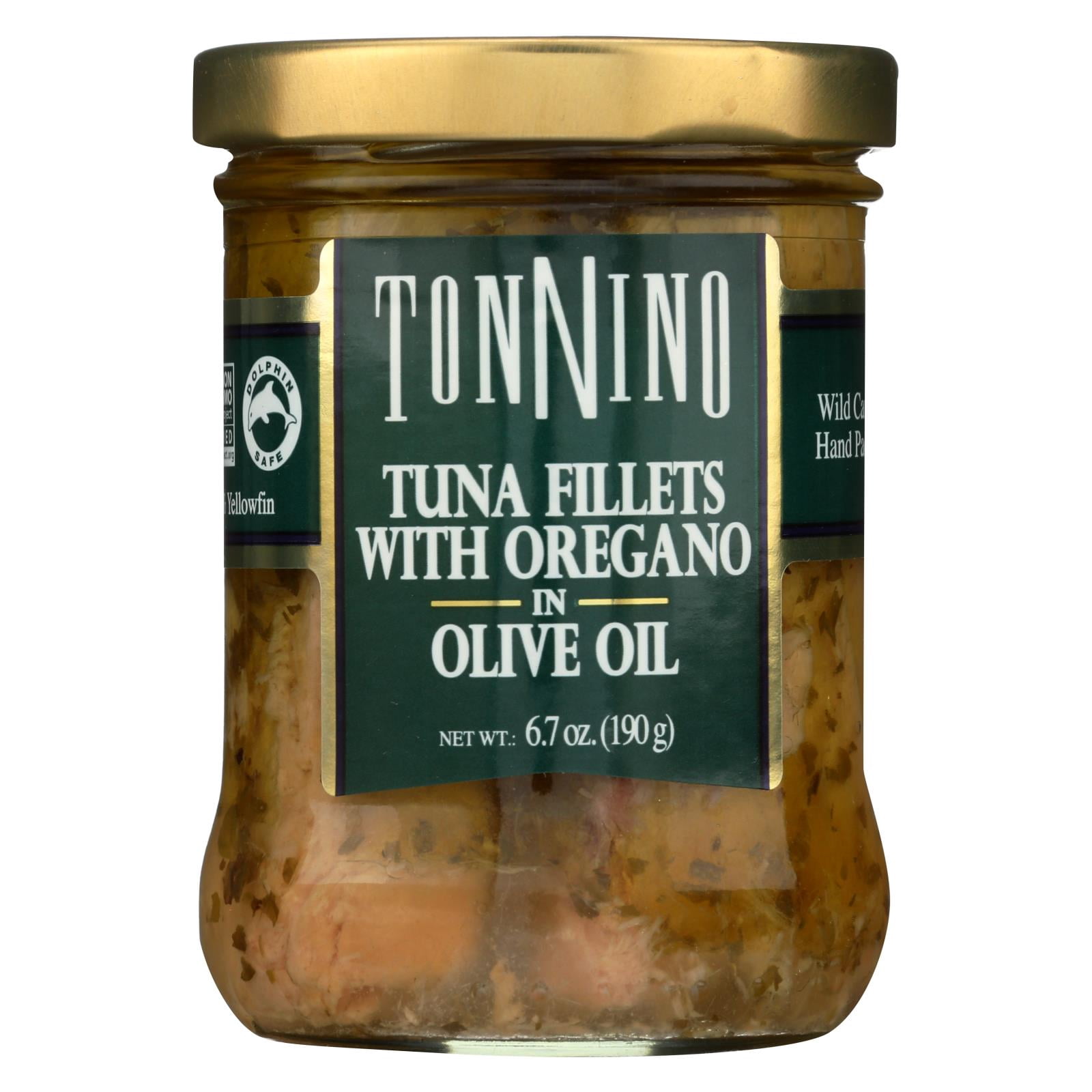 Tonnino Ventresca Tuna in Olive Oil 6.7 oz. Jars Pack of 6
