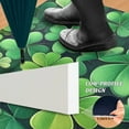 thumbnail image 5 of Green Four Leaf Clover Floor Door Mat Outdoor Indoor for Home Entrance Welcome Mats 32"x20", 5 of 8