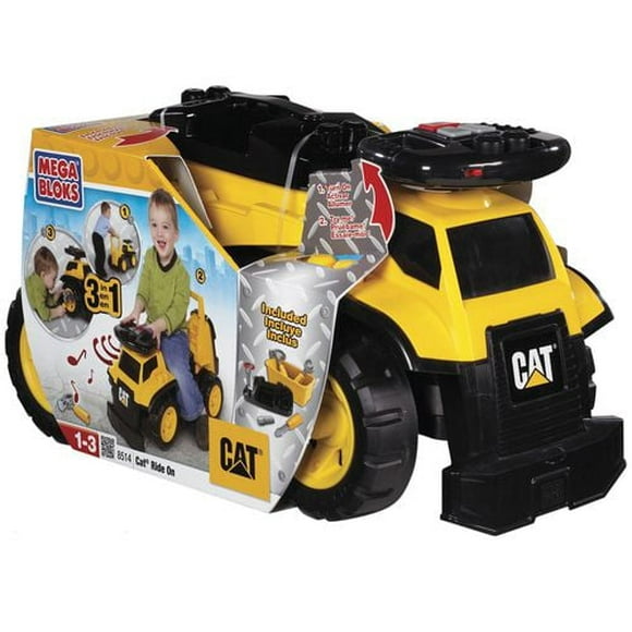 CAT 3 en 1 Ride-On de Mega Bloks