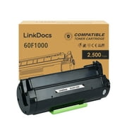 LinkDocs 60F1000 Compatible Toner Cartridge for Lexmark MX310dn, MX410de, MX510de, MX511de, MX511dhe, MX511dte, MX610de, MX611de, MX611dhe, MX611dte Laser Printer, 2,500 Pages