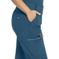 thumbnail image 3 of Infinity Cherokee Jogger Scrub Pants for Women Mid Rise Cargo Pocket with 4-Way Stretch Moisture Wicking Technology -CK110A, 3 of 8