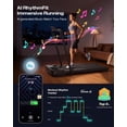 thumbnail image 6 of UREVO Strol 2E Pro Smart Walking Pad Treadmill with Safety Handle, 12% Incline, APP, LED Display, Under Desk, 6 of 11