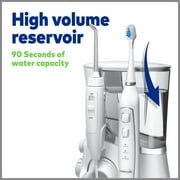 Waterpik Complete Care 5.0 Water Flosser + Sonic Electric Toothbrush، White
