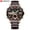 Brown, variant on Curren 8384 Electronic Watch Men's Double Inserts Watch Steel Band Quartz Watch Men