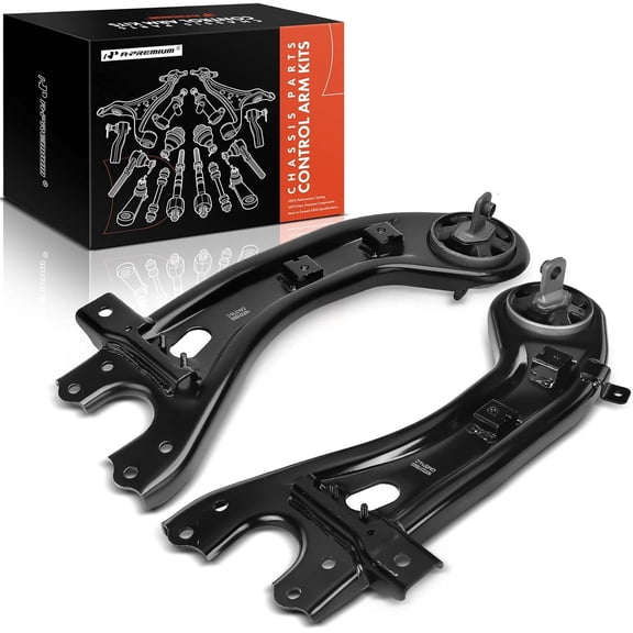 A-Premium 2 x Rear Suspension Trailing Arm Compatible with Hyundai Santa Fe 2013-2014, AWD Only