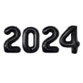 thumbnail image 2 of Ovzne 2024 Balloons, 40 Inch 2024 Balloon Numbers, 2024 Foil Number Balloons, Large 2024 Balloons for 2024 New Years Eve Party Supplies Birthday Anniversary Graduation Decorations Winter Discount, 2 of 3