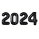 thumbnail image 2 of Globos dorados con números 2024 | Decoraciones grandes de aluminio de 40 pulgadas para Año Nuevo | Con helio para fiestas y graduaciones | Decoración reutilizable para Nochevieja 2024, 2 of 3