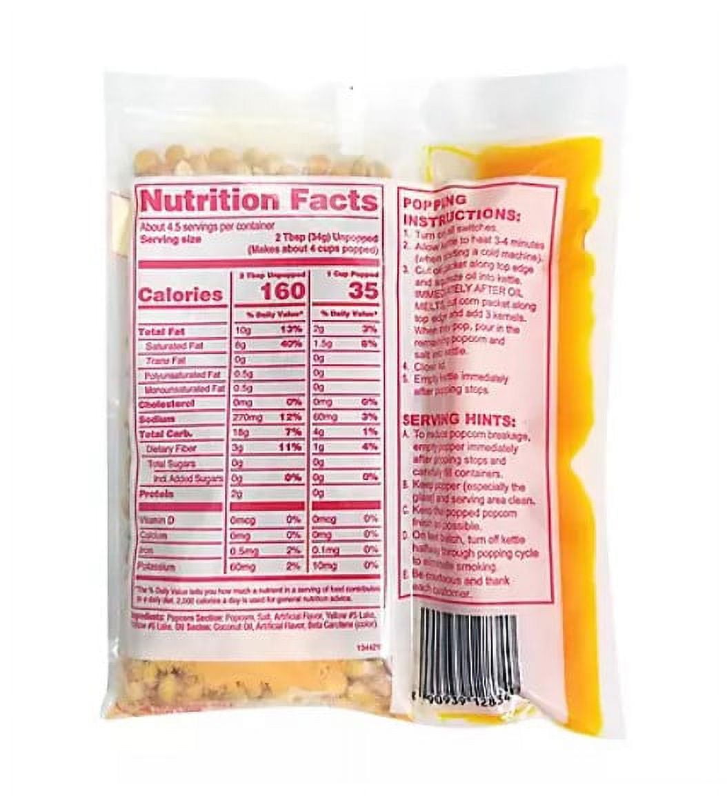 Mega Pop Corn Oil Salt Kit 4Oz Case 36