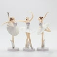 thumbnail image 4 of Ballet Girl Figures Statue Model Toys Action Figure Toy  Pink Set Of 3, 4 of 7