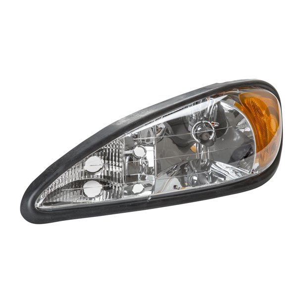 Tyc 20 5540 00 1 Left Headlight Assembly For 99 05 Pontiac Grand Am Gm2502196 Walmart Com Walmart Com